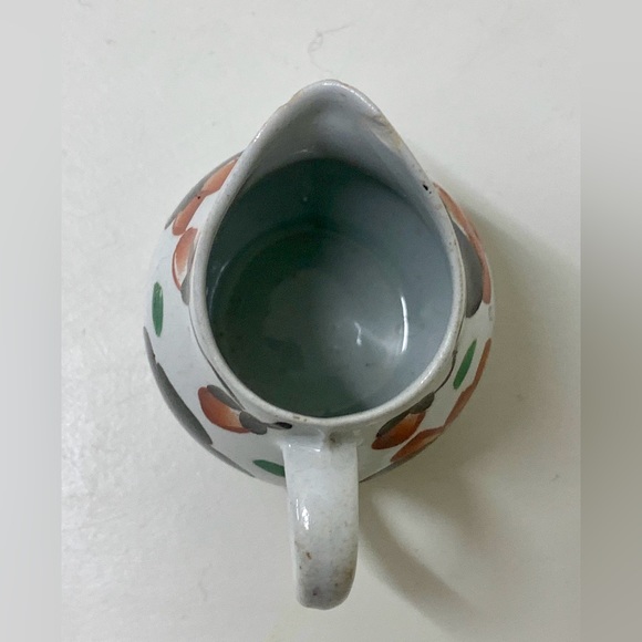 19th Century Vtg Gaudy Welsh Cyclamen Pattern Hand Painted Miniature Jug RARE - Picture 4 of 16